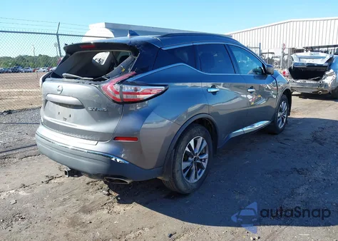 2017 Nissan Murano Sv из США, поврежденный, VIN 5N1AZ2MH8HN181669